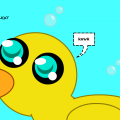 swimmers rubber ducky