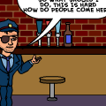 THE ADVENTURES OF OFFICER L.E