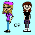 avatars; you choose. 