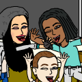 my friends and me