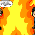 Comic war -Carson VS Mreyeball