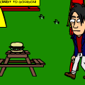 Unattended Hamburger