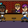 The bar 1
