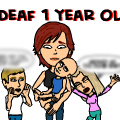 a Deaf 1 Year Old
