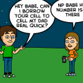the phone call...
