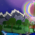 Night Balloon Magic