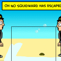 Squidward Escapes (Sort OF)