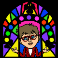 Stained glass window