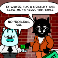 'A different dinner'