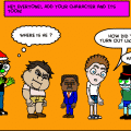 Add your character and toon!