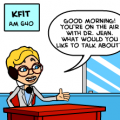 on the air with Dr. Jean
