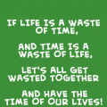 'THE TIME OF MY LIFE'