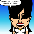 'Amy hair'