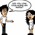 Lucifer and Birita Banter