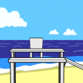 Beach Scene