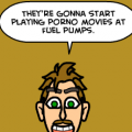 'Porn at the Pump'