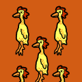 'Chickens 3-D!'