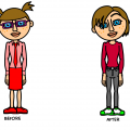 before and after