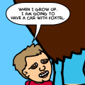 'Boys and their toys.'