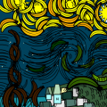 'bitstrippy night'