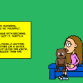 Allison and Brownie