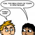 'the new couch'