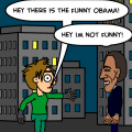 Obama being violent !