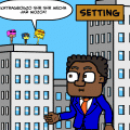 city scene - you create it