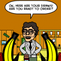 'Bananas At a Restaurant 2'