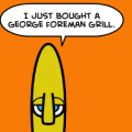 Nearly-Squished Banana!