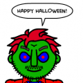 'HAPPY HALLOWEEN'