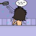 No Flushing!