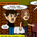 'French restaurant 3 date'