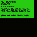 PG? ya, it's PG