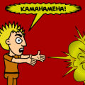 Kamhameha bloopers 3