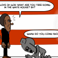Big foot makes a mistake.