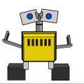 Characters from Wall-E