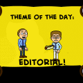  Theme of The Day: Editorial