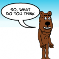 A talking dog
