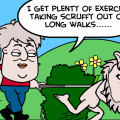 'Out and about'