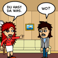 'Dreck im Gesicht'