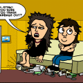 ' Theme of the day: GARBAGE'