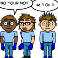 your not with us