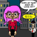 Does my skirt make me look fat