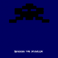 BEWARE INVASION pixels