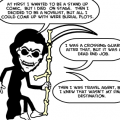 Death's Punderful Career Path