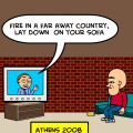 on your sofa